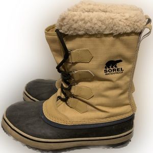 Sorel Men's Pac Nylon Winter Boots, Waterproof, Insulated, size 8